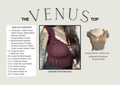 The Venus Crochet Top - Pattern Only