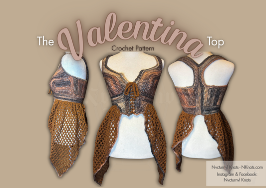 The Valentina Crochet Top - Pattern Only