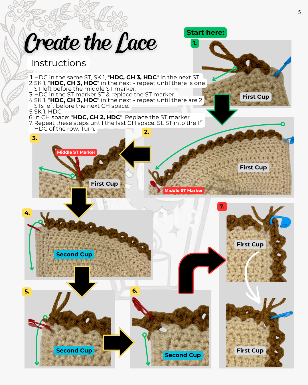 The Audrey Top Crochet Pattern