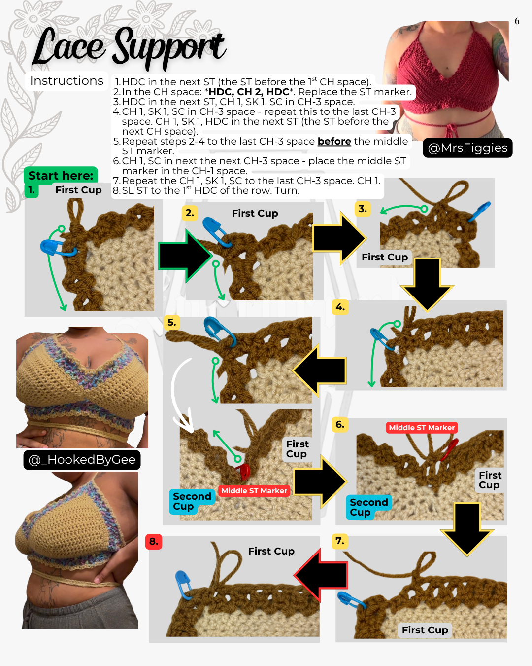 The Audrey Top Crochet Pattern