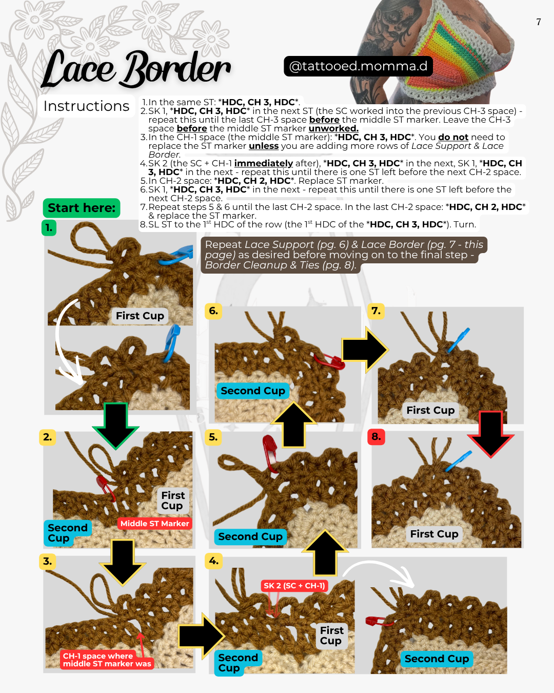 The Audrey Top Crochet Pattern