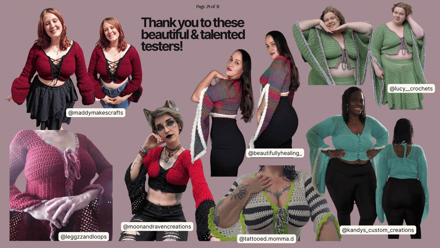 Badlands Top - PDF Pattern Only
