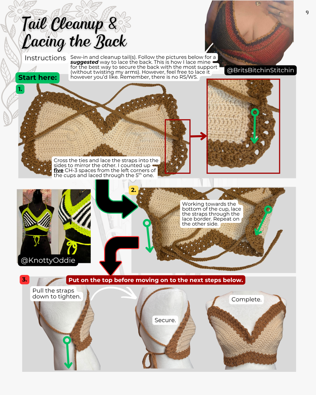 The Audrey Top Crochet Pattern