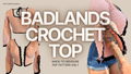 Badlands Top - PDF Pattern Only