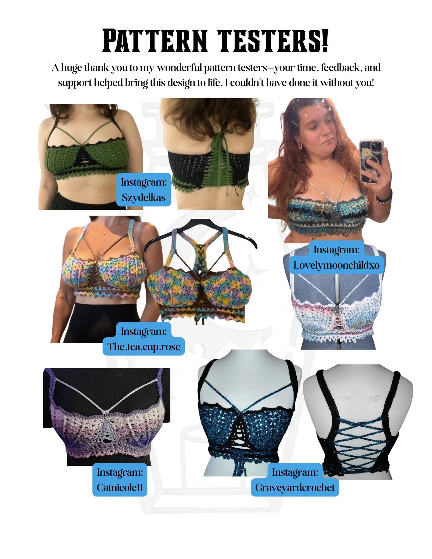 Ocean’s Tease Crochet Pattern (PDF Only)
