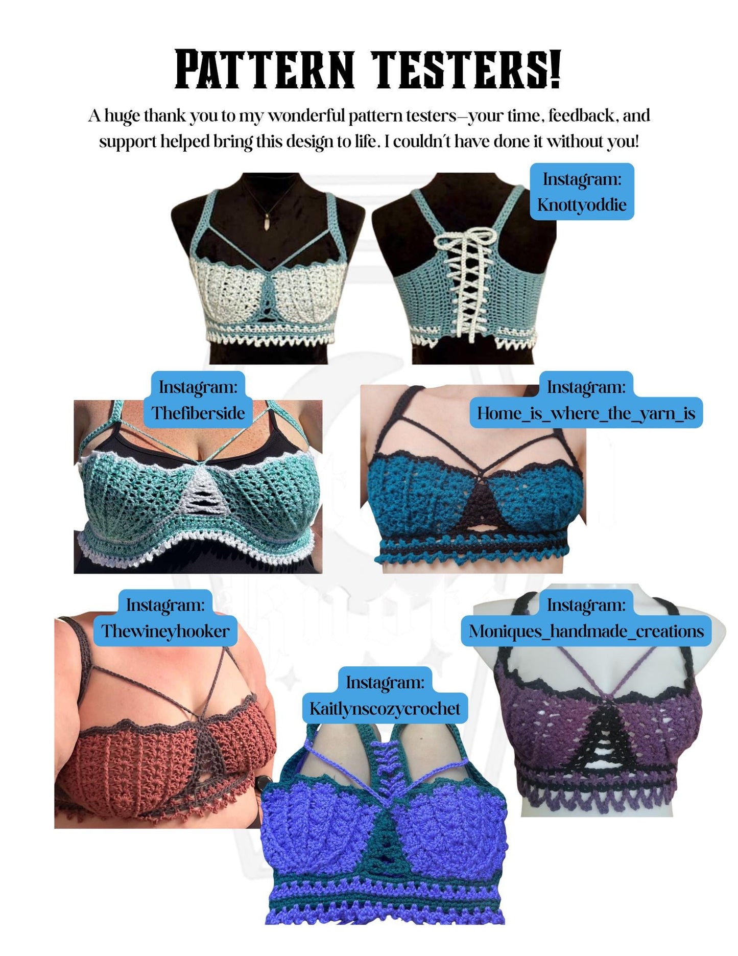 Ocean’s Tease Crochet Pattern (PDF Only)